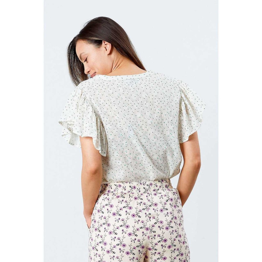 Clothing Lolly's Laundry | Isabel Top Flower Print