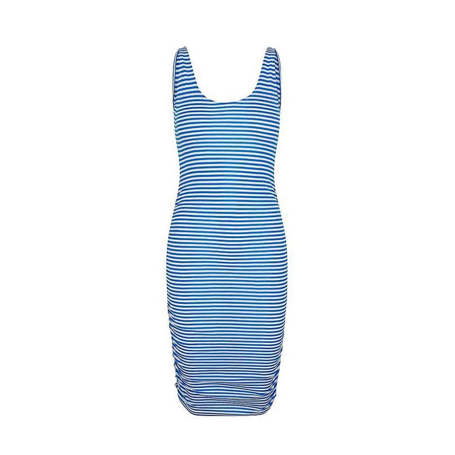 Clothing mbyM | Dovile Dress True Blue Sugar Stripe