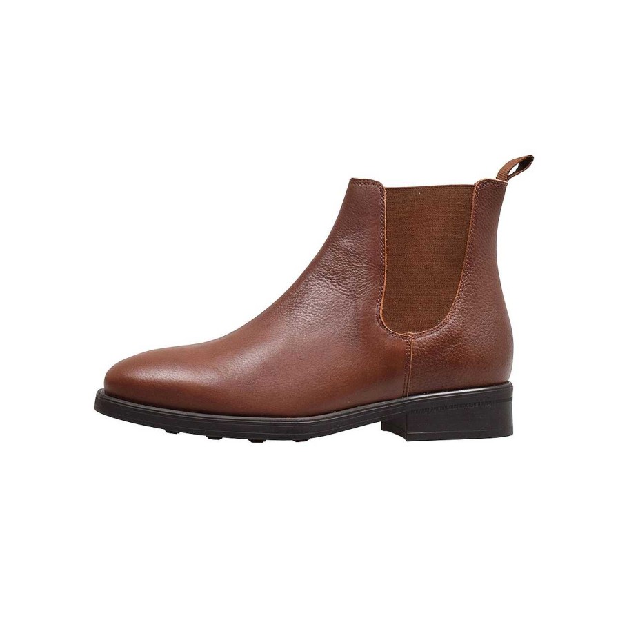 Shoes La Garçonne Sale | Chelsea Boots A1587 Marron