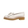 Shoes La Garçonne | Loafers A5058 Bone