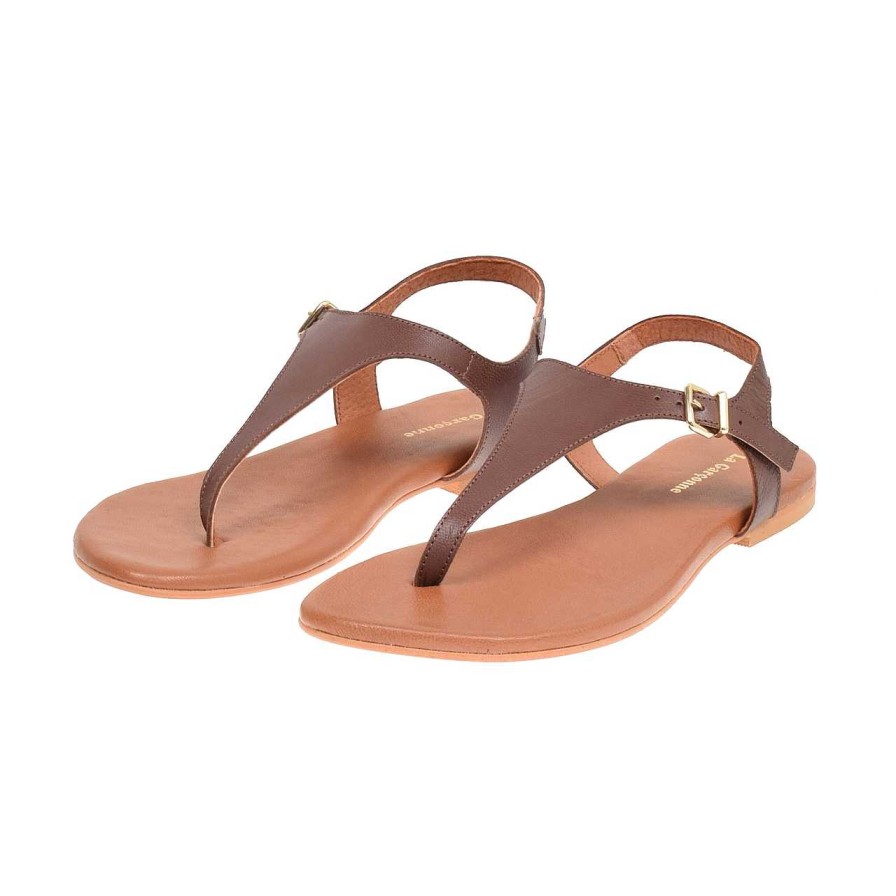 Shoes La Garçonne | Flip Sandals Burnish Flandes