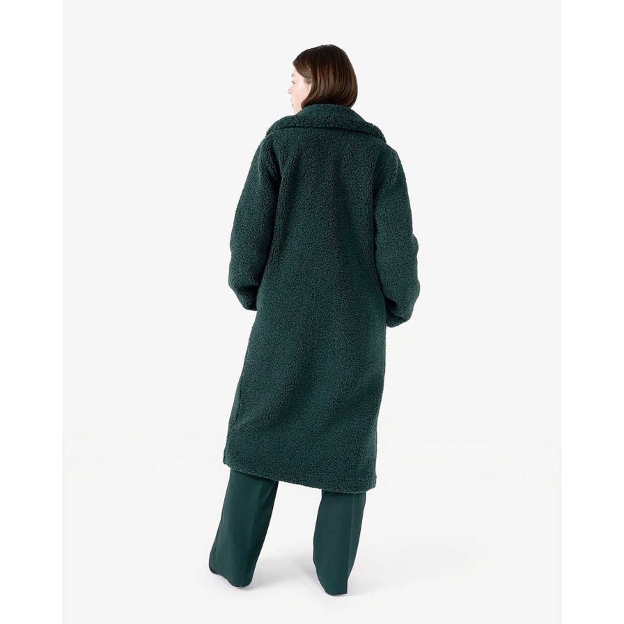 Clothing Another Label | Moussy Coat Pine Green