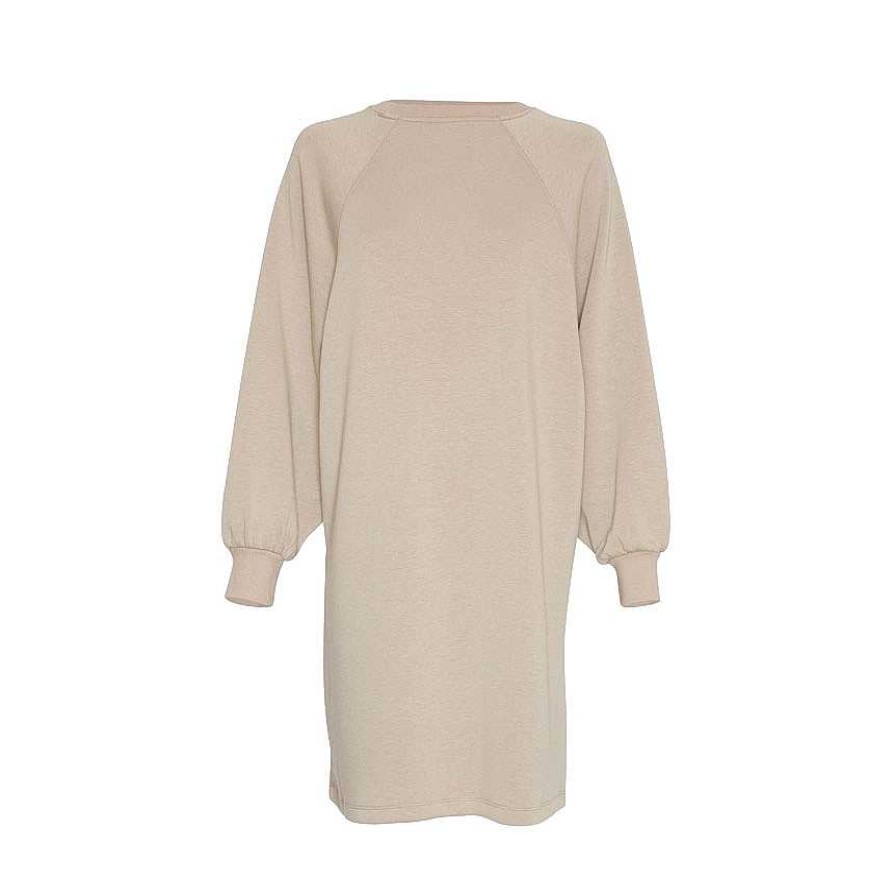 Clothing MSCH Copenhagen | Bianna Sweater Dress Aluminum