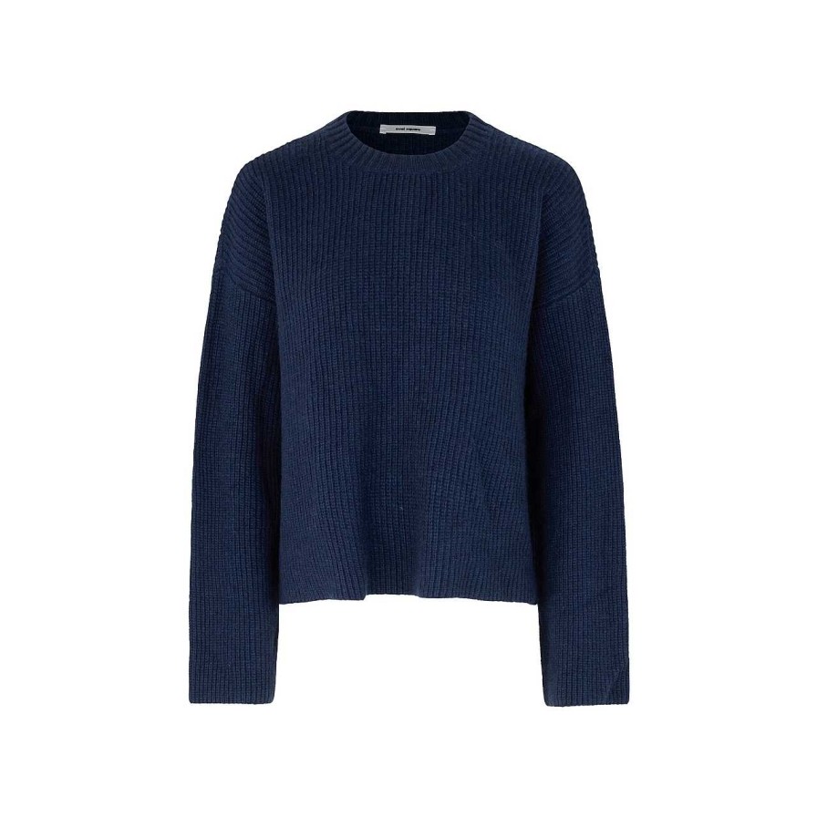 Clothing Oval Square | Grace Sweater Sodalite Blue