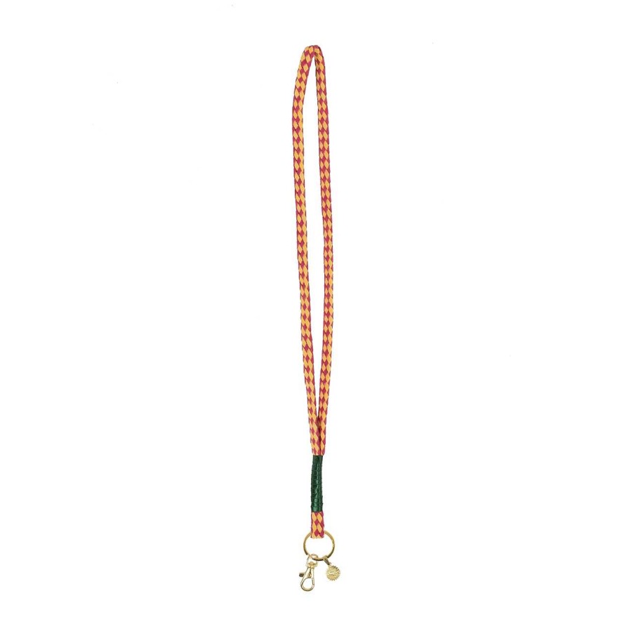 Accessories La Garçonne Accessoires | Lanyard Yellow Pink