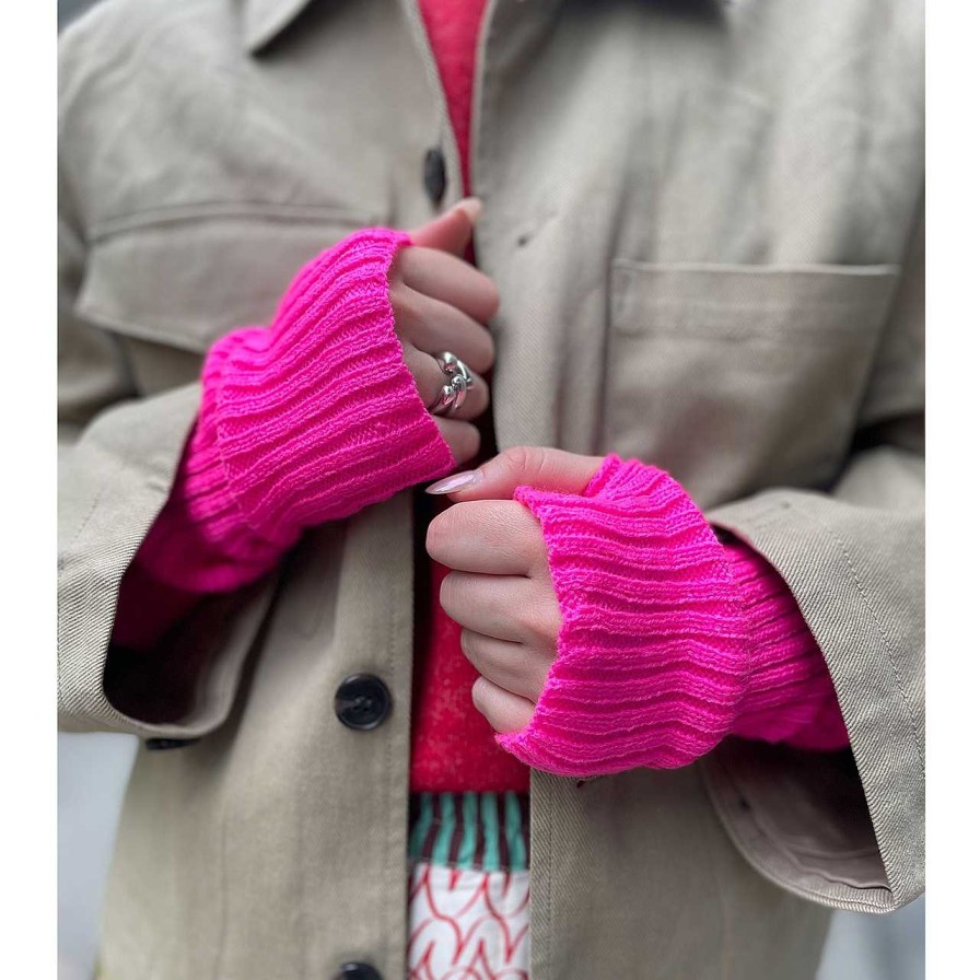 Accessories Noir | Eliott Hand Warmers Pink