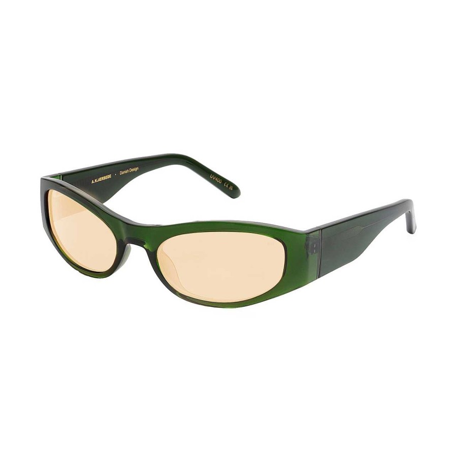 Accessories A.Kjaerbede | Gust Sunglasses Dark Green Transparent