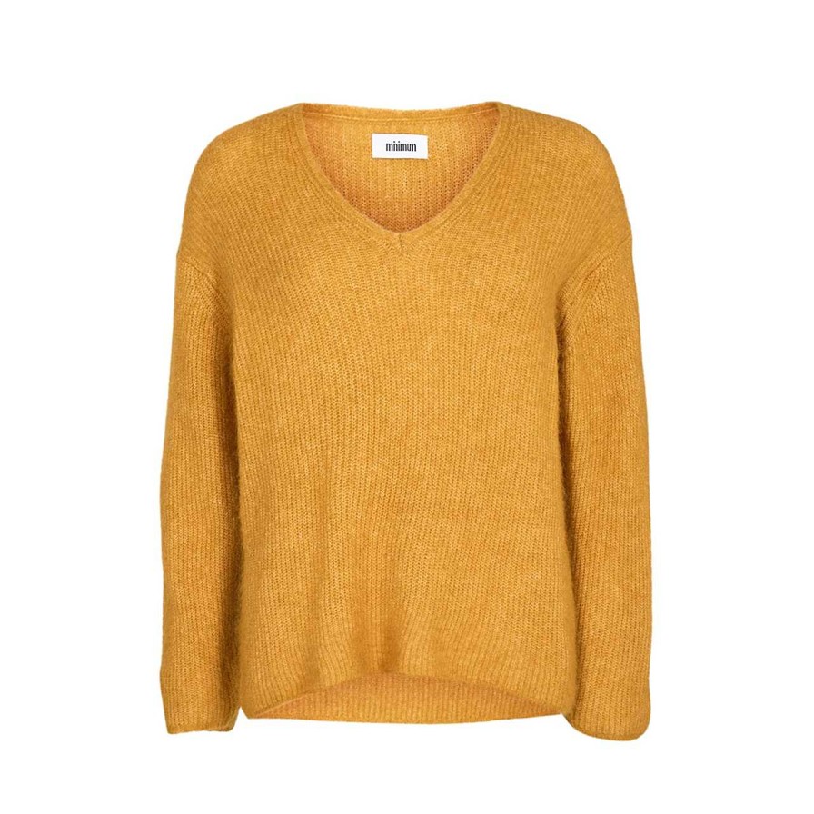 Clothing Minimum | Unoa Knitted Sweater Honey