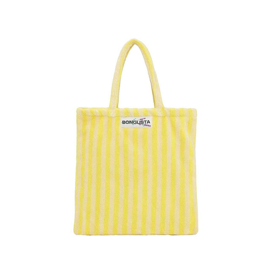 Bags Bongusta | Naram Totebag Bag Pristine & Neon Yellow