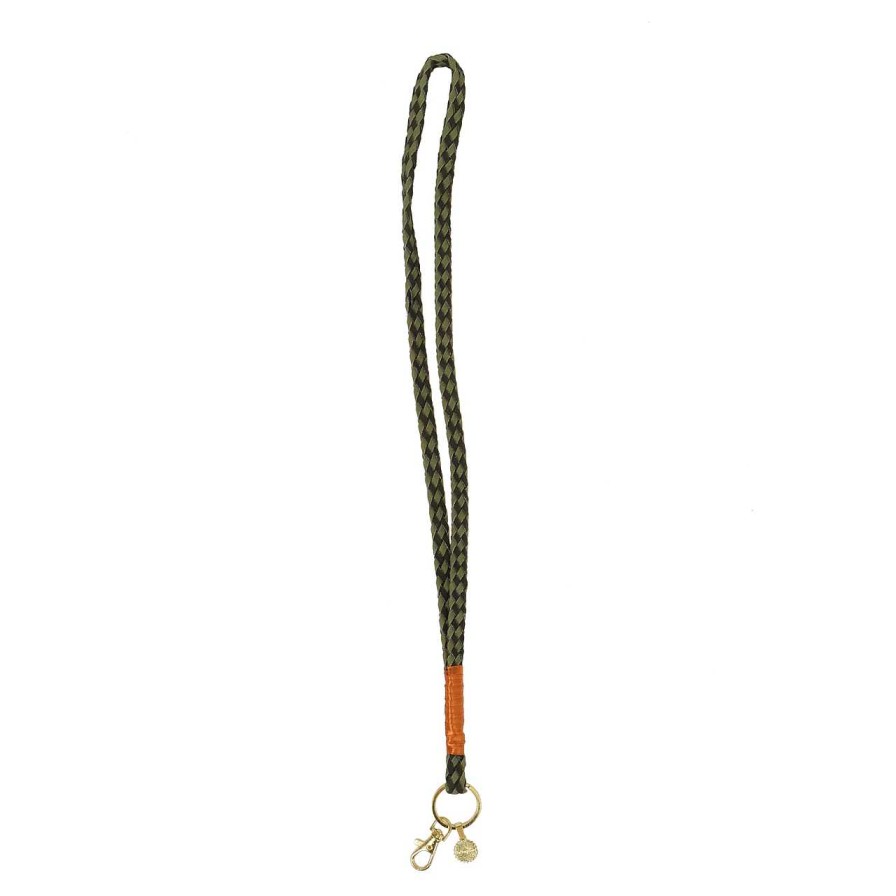 Accessories La Garçonne Accessoires | Lanyard Dark Green