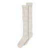 Accessories MP Denmark | Megan Knee Socks Light Brown Melange