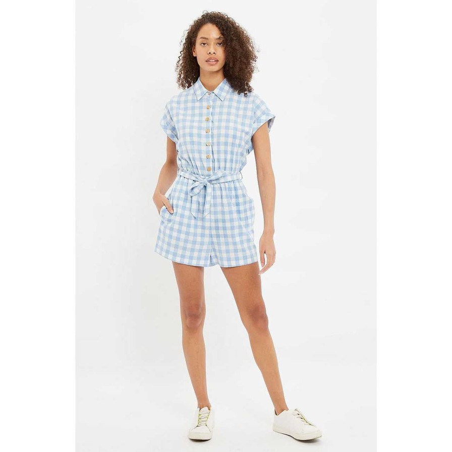 Clothing Louche | Addie Overall Blue