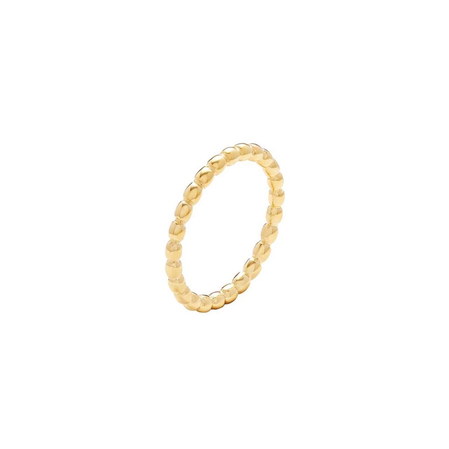 Accessories Philippa Studios | Beaded Ring Gold Plated