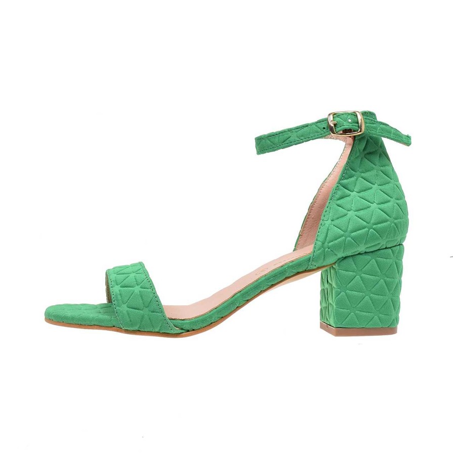 Shoes La Garçonne | Catherine Daroka Verde Heels