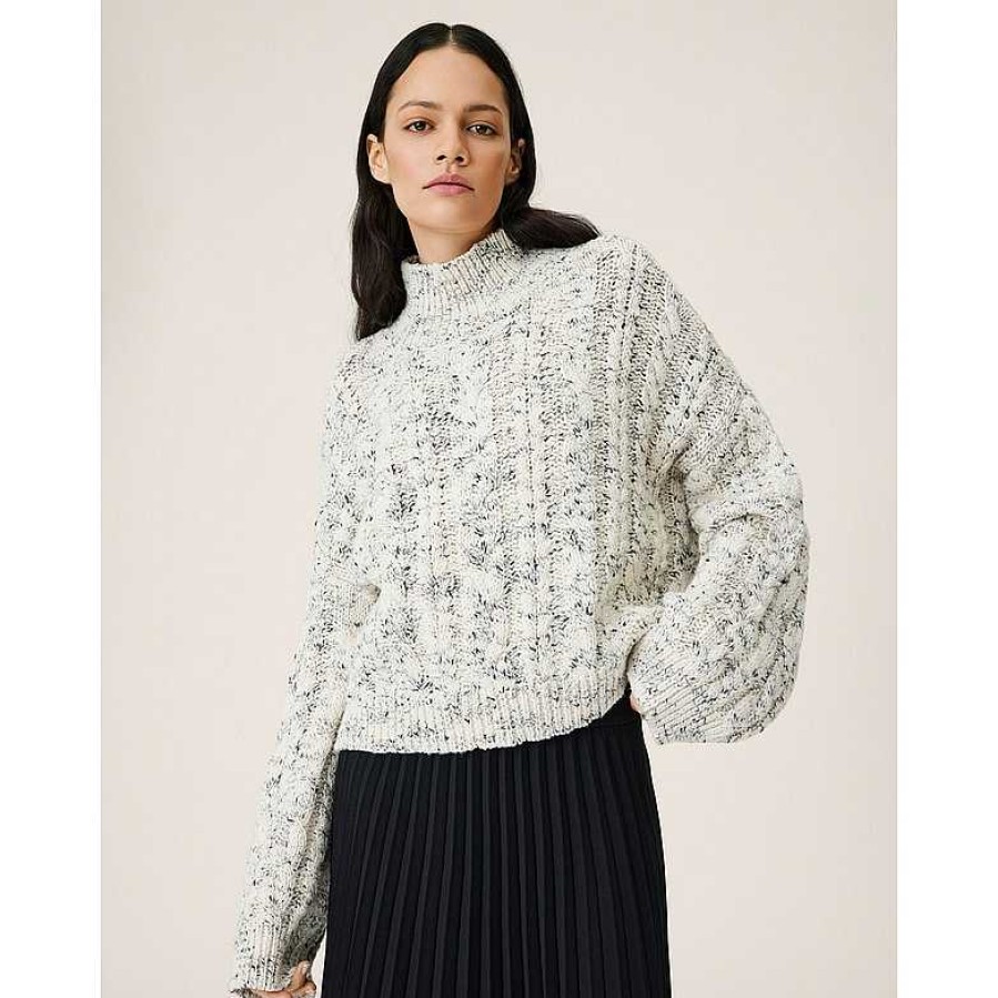 Clothing MSCH Copenhagen | Gertie Sweater Egret