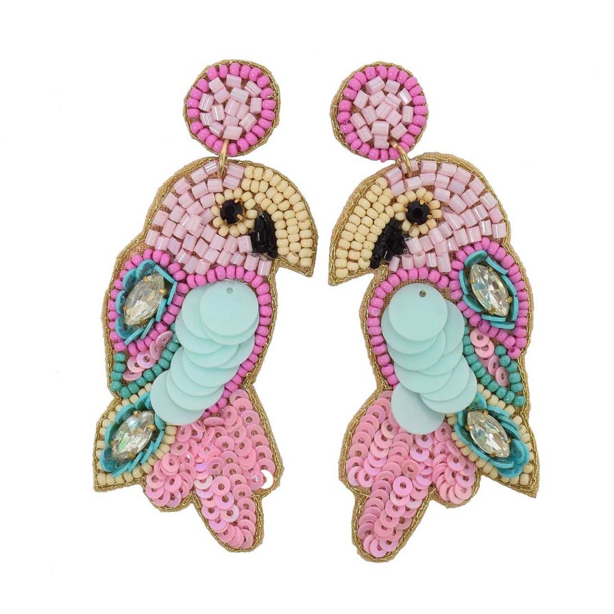 Accessories La Garçonne Bijoux | Parrot Stud Earrings