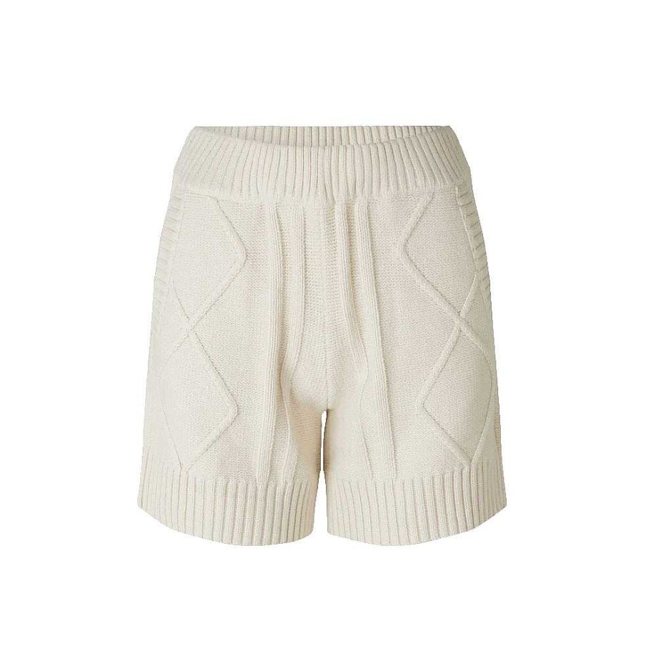 Clothing Oval Square | Cable Shorts Gardenia