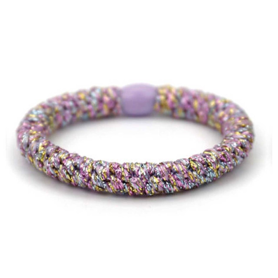 Accessories Voila | Hair Tie Glitter Multi Lavender