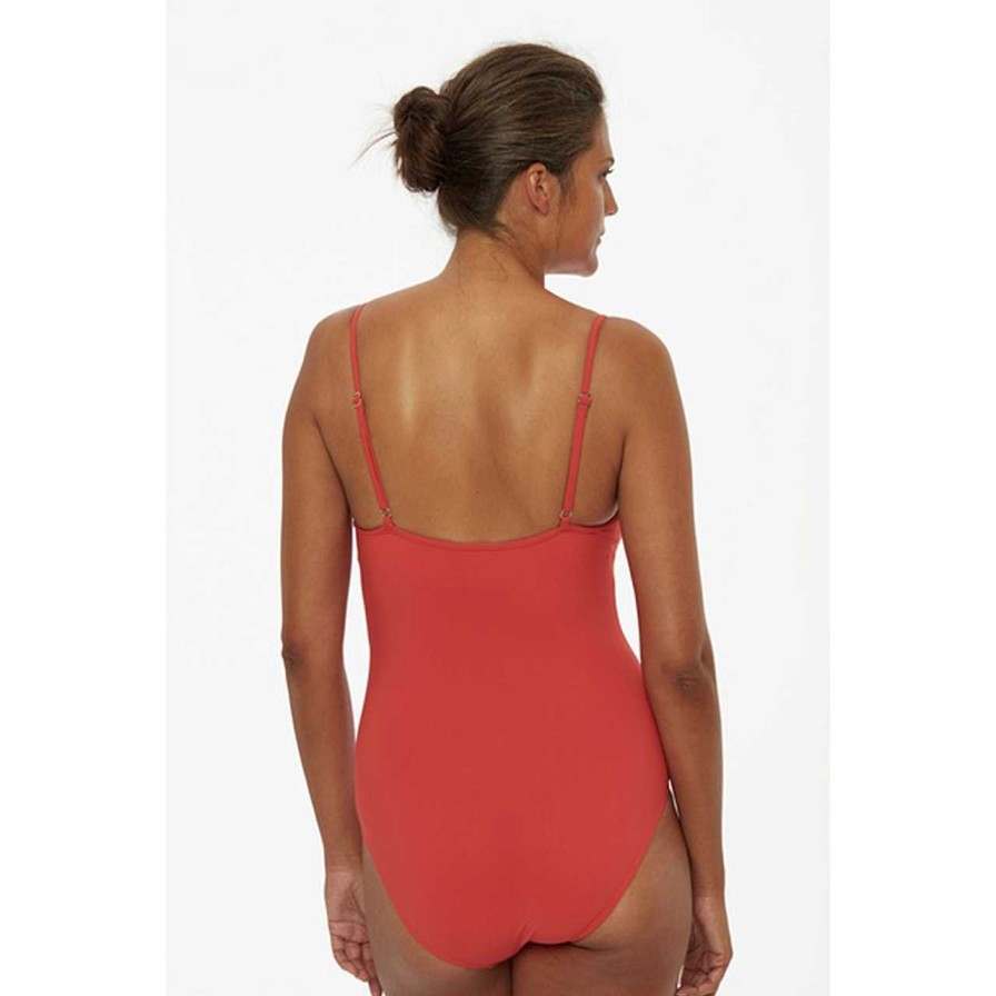 Clothing Paula | Vineyard Swim Dress Coral