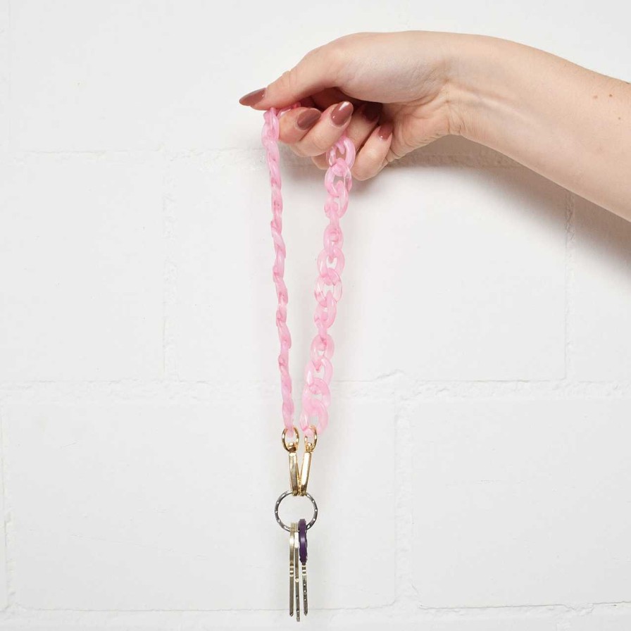 Bags La Garçonne Accessoires | Monroe Mini Bag Chain Light Pink