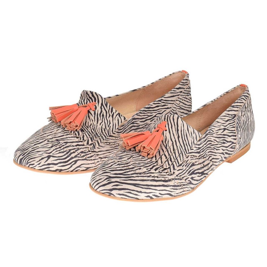 Shoes La Garçonne | Chloe Loafer Zebra Cato