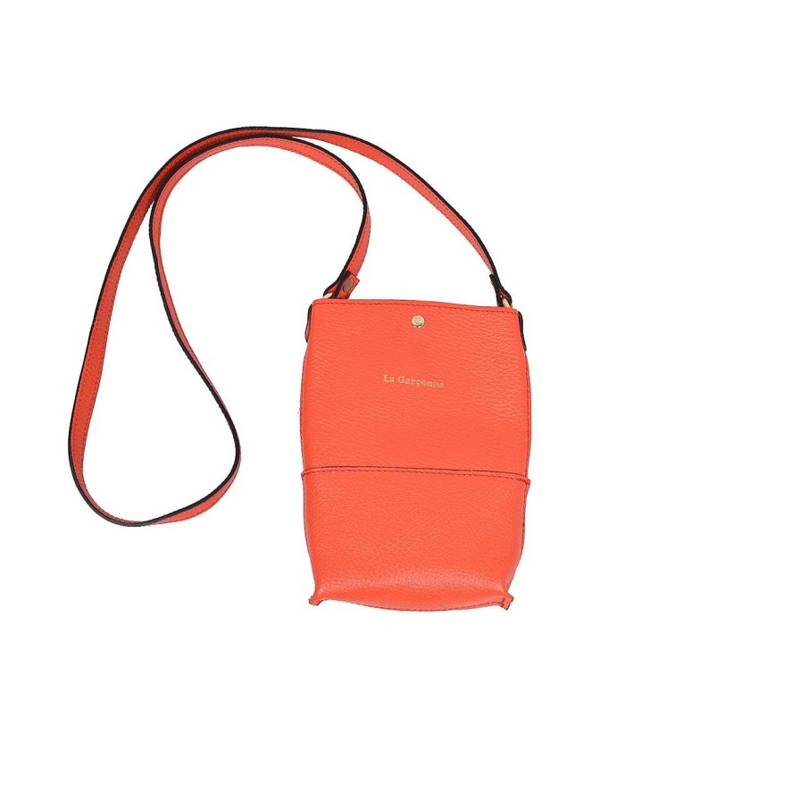 Bags La Garçonne Accessoires | Lucette Mobile Phone Bag Bright Red 42