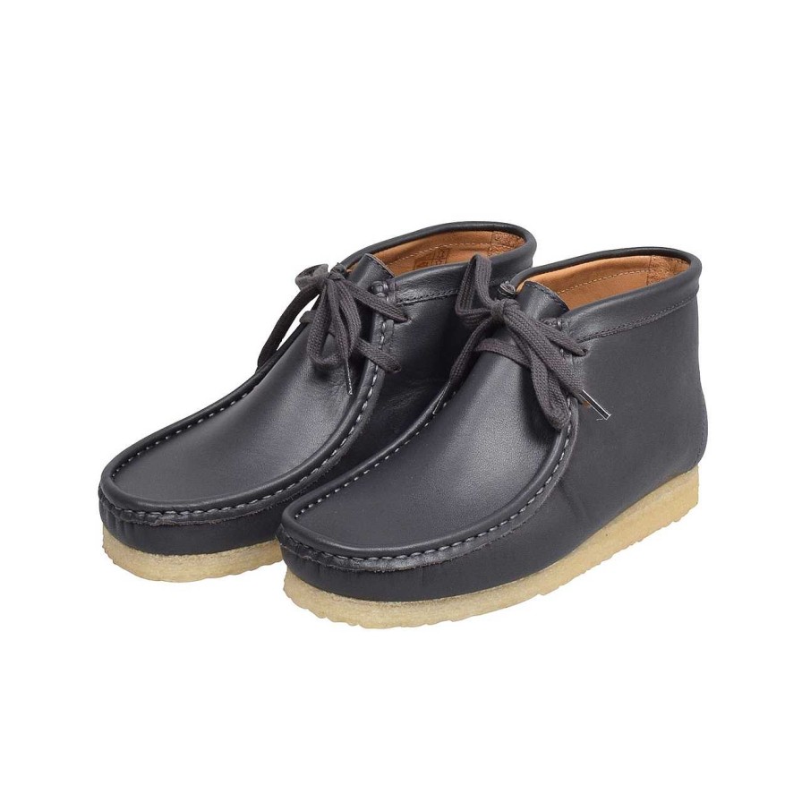 Shoes La Garçonne | Moccasin Delphine Dark Grey