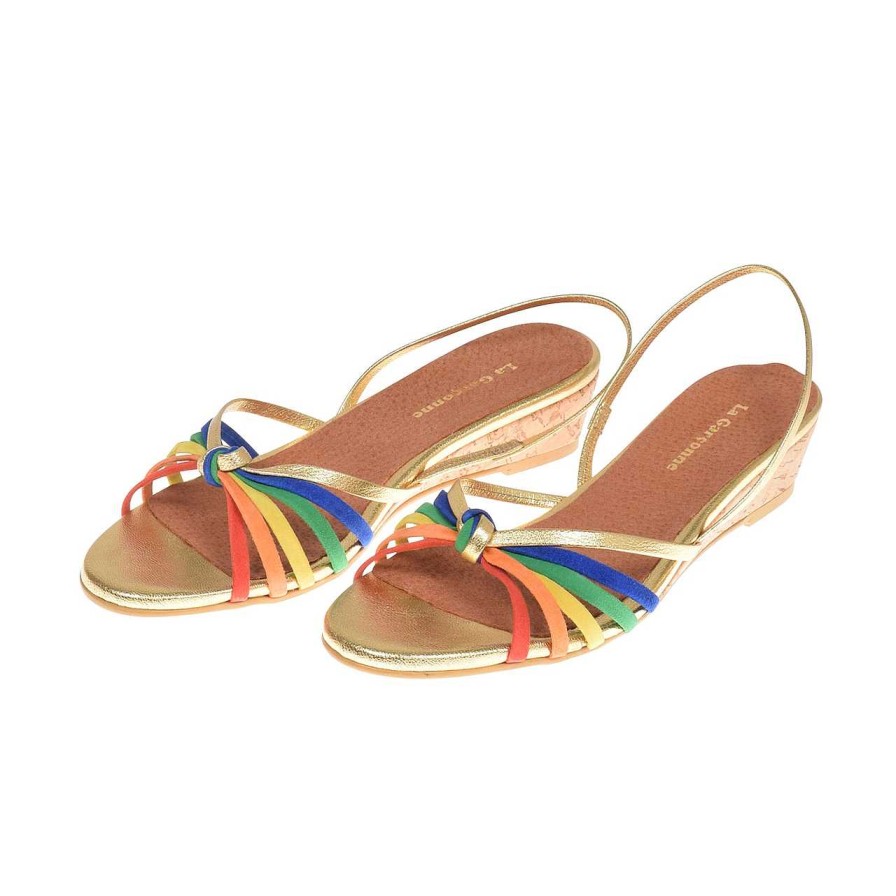 Shoes La Garçonne Sale | Renee Sandals Rainbow 2