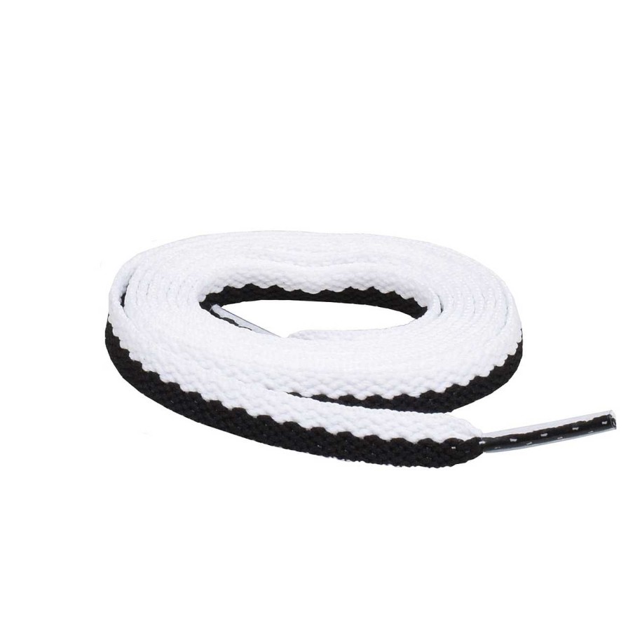 Accessories Voila | Shoelace 2-Tone Black / White