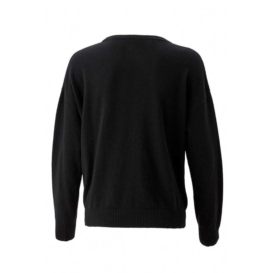 Clothing Nitt Studio | Piko Knitted Sweater Black