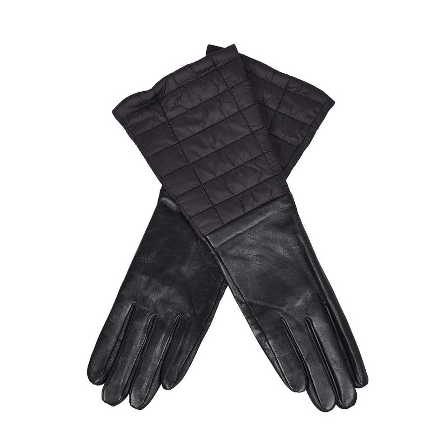 Accessories La Garçonne Accessoires | Carole Long Gloves Black