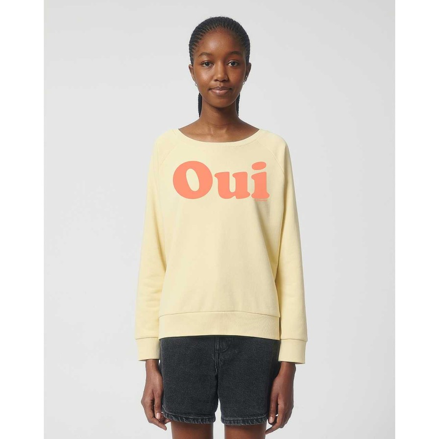 Clothing La Garçonne Vetements | Oui Sweater Raglan Butter