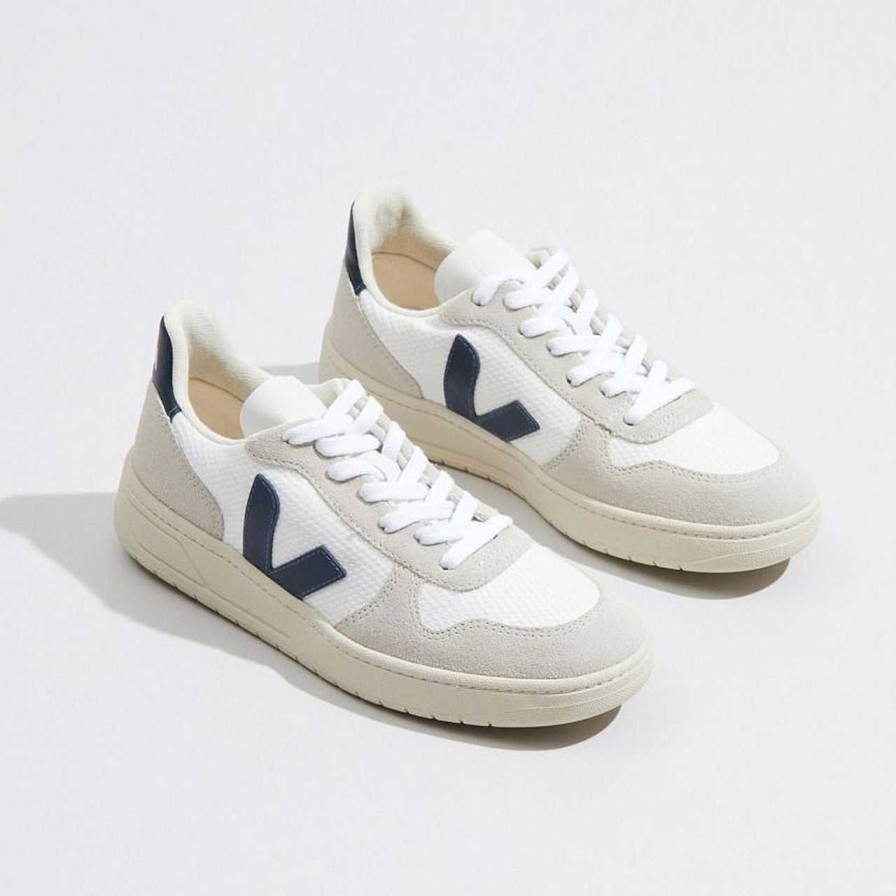 Shoes Veja | V-10 B-Mesh White Nautico