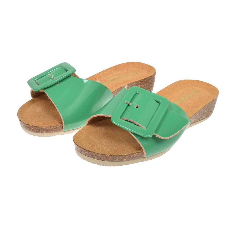 Shoes La Garçonne | Lulu Sandals Vegan 3145 Wimbledon