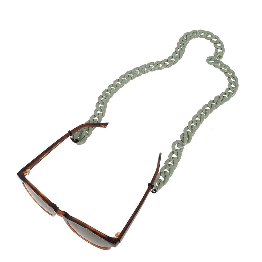 Accessories Voila | Olivia Glasses Chain Sage