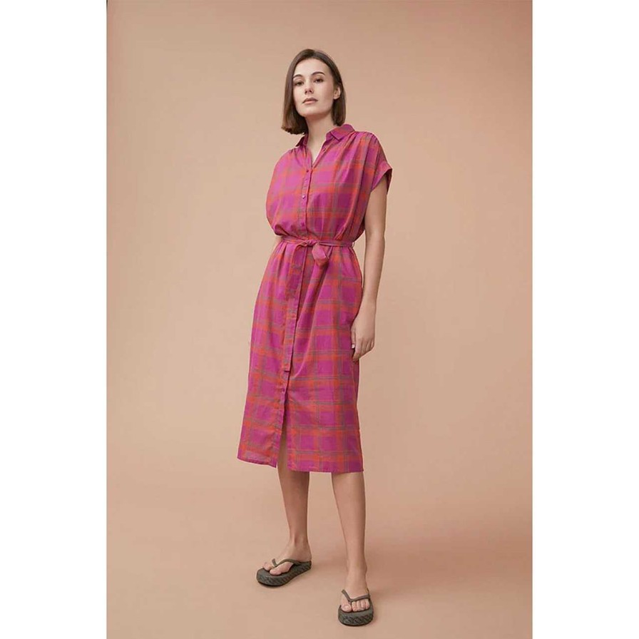 Clothing Harris Wilson | Lanaelle Dress Bougainvillier