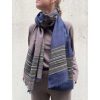 Accessories La Garçonne Accessoires | Kailash Scarf Navy Taupe P30