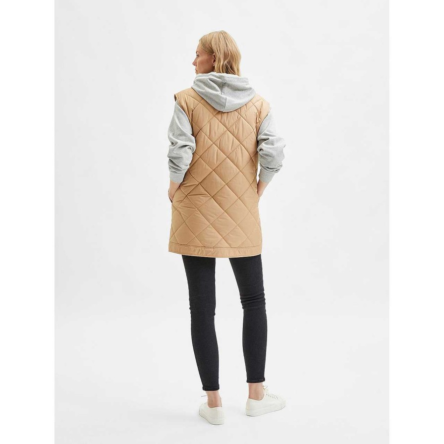 Clothing Selected Femme | Tinna Gilet Lang