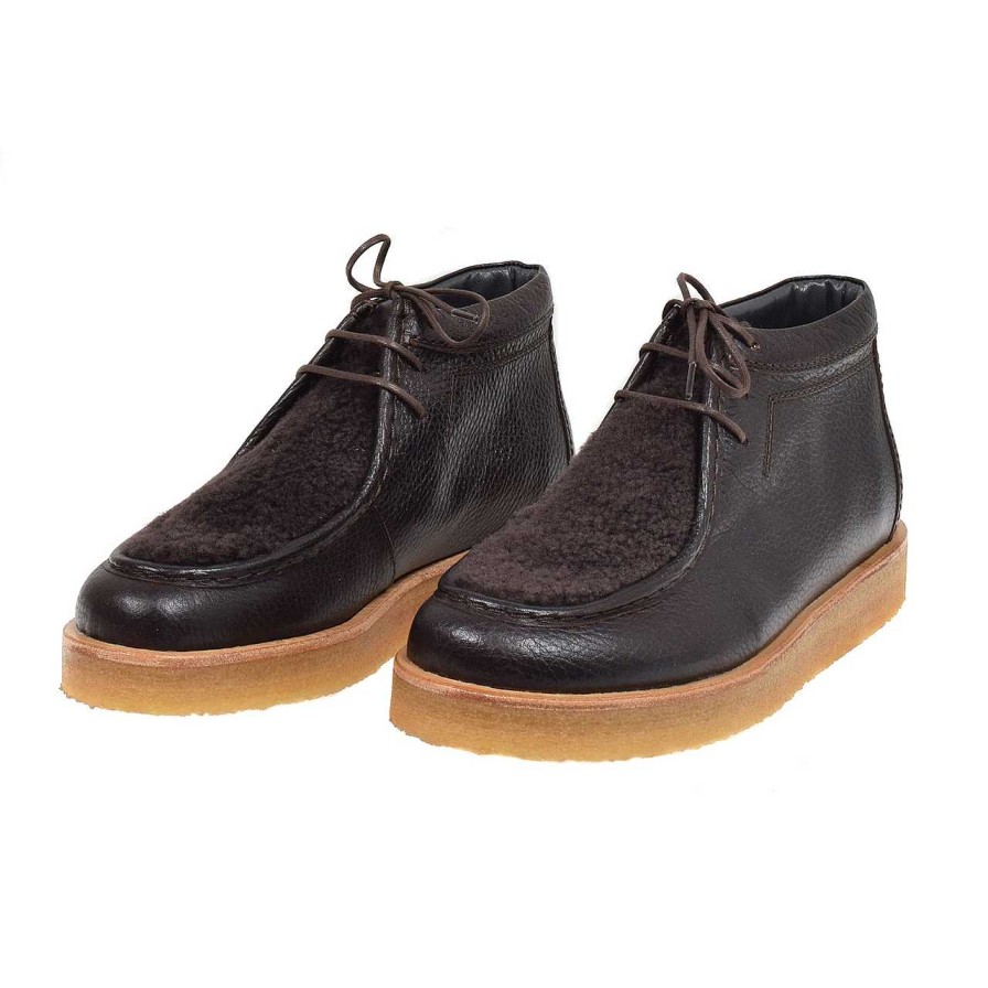 Shoes Angulus | Lace-Up Shoe Dark Brown