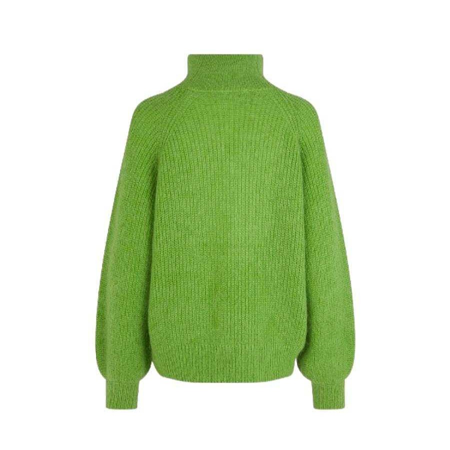 Clothing mbyM | Yoza-M Knitted Sweater Cabria Kiwi Green