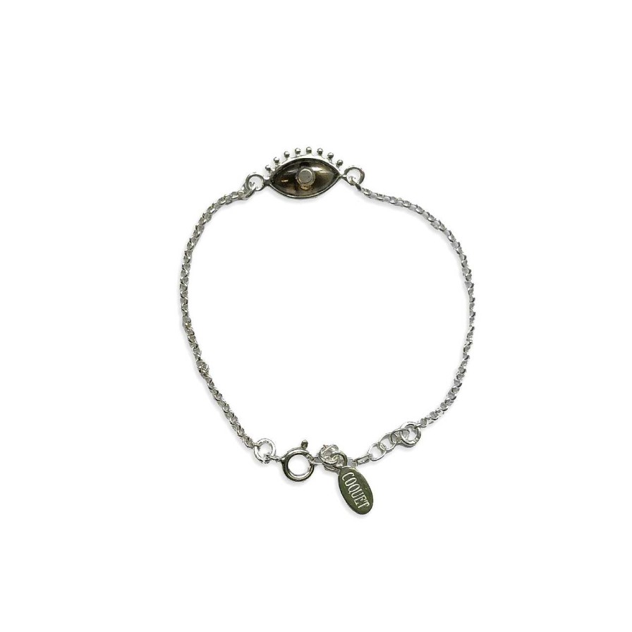 Accessories Atelier Coquet | Bracelet Terra Silver Brown