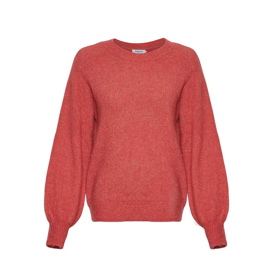 Clothing MSCH Copenhagen | Lillian Sweater Mineral Red