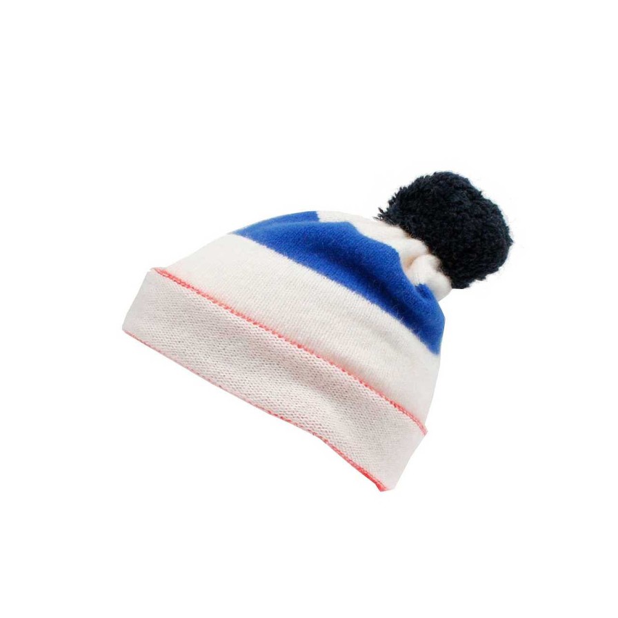 Accessories La Garçonne Accessoires | Wool Hat Blue Red White