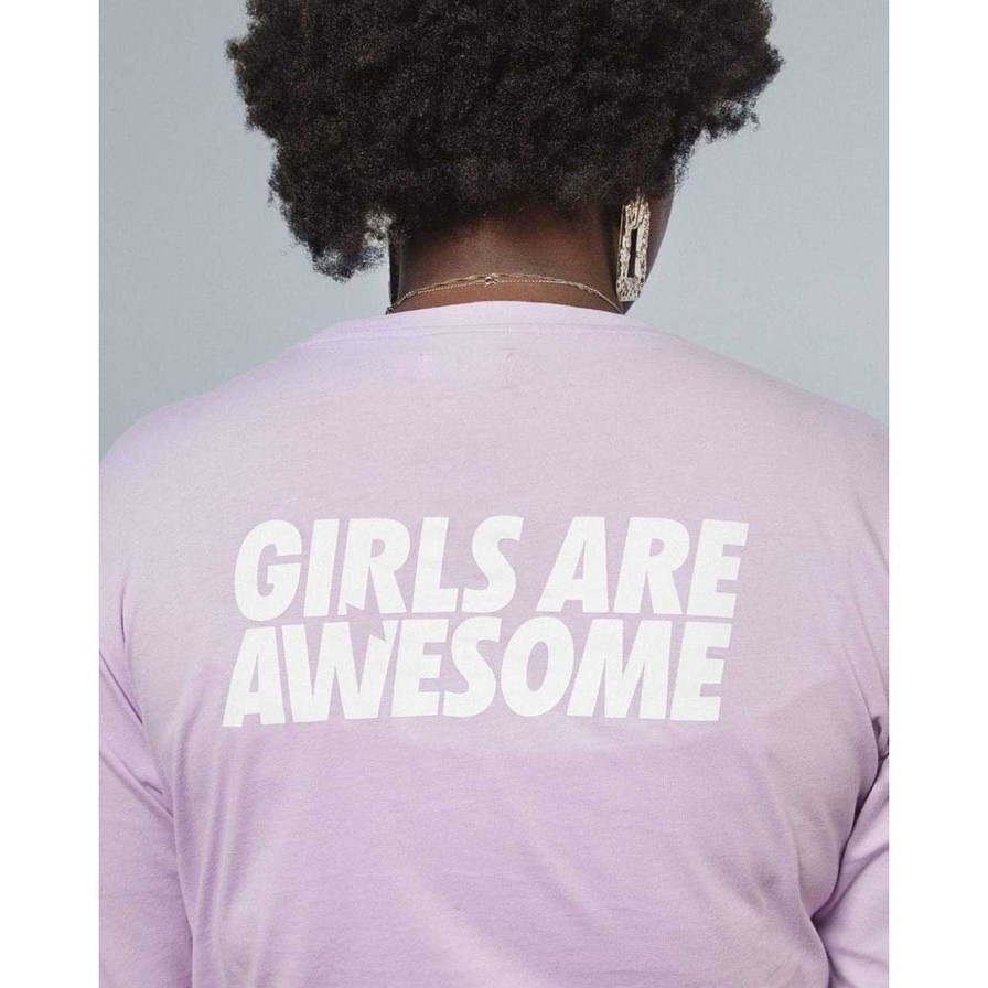 Clothing Girls are awesome | When In Doubt Shirt Lilac