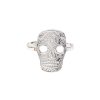 Accessories La Garçonne Bijoux | Skull Finger Ring Stainless Steel Silver