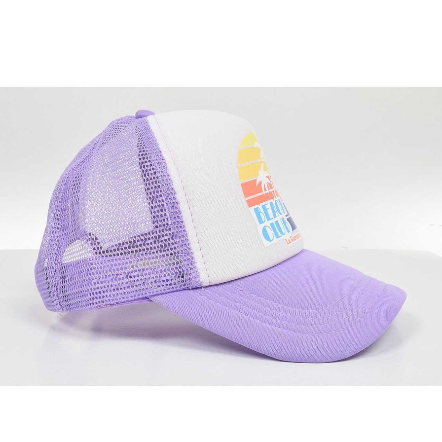 Accessories La Garçonne Accessoires | Beach Club Trucker Cap Lilac