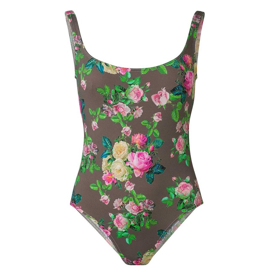 Clothing Paula | Poppy Swim Dress Rose Olive