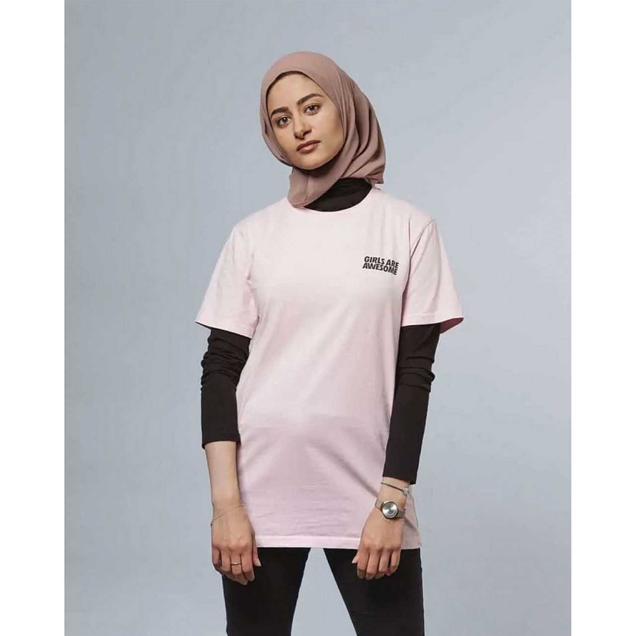 Clothing Girls are awesome | Baefriend T-Shirt Pink