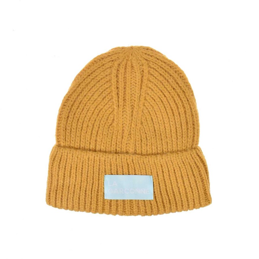 Accessories La Garçonne Accessoires | Mont Blanc Beanie Moutarde