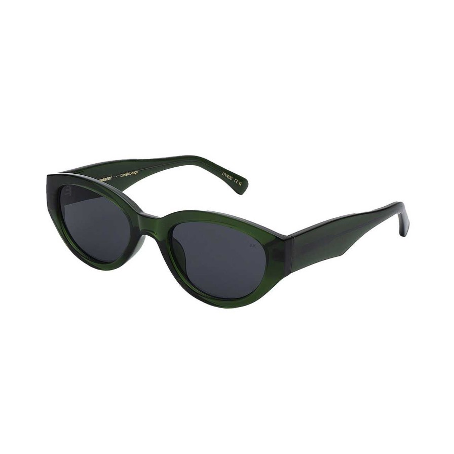 Accessories A.Kjaerbede | Winnie Sunglasses Dark Green Transparent